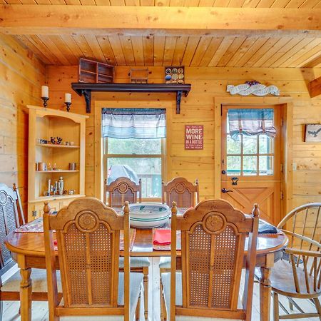 Secluded Black Hawk Log Cabin With Fire Pit! Exterior foto