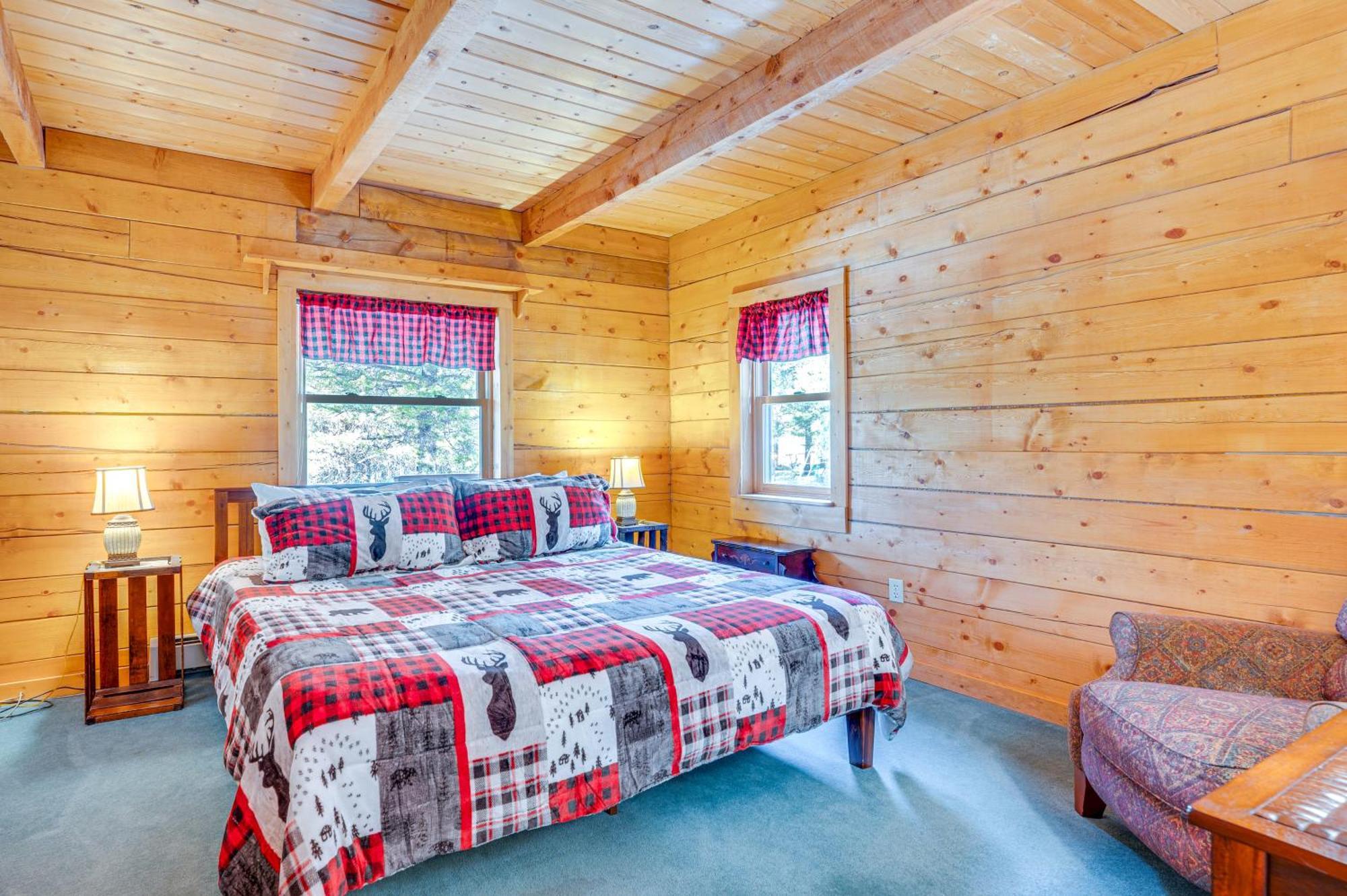 Secluded Black Hawk Log Cabin With Fire Pit! Exterior foto